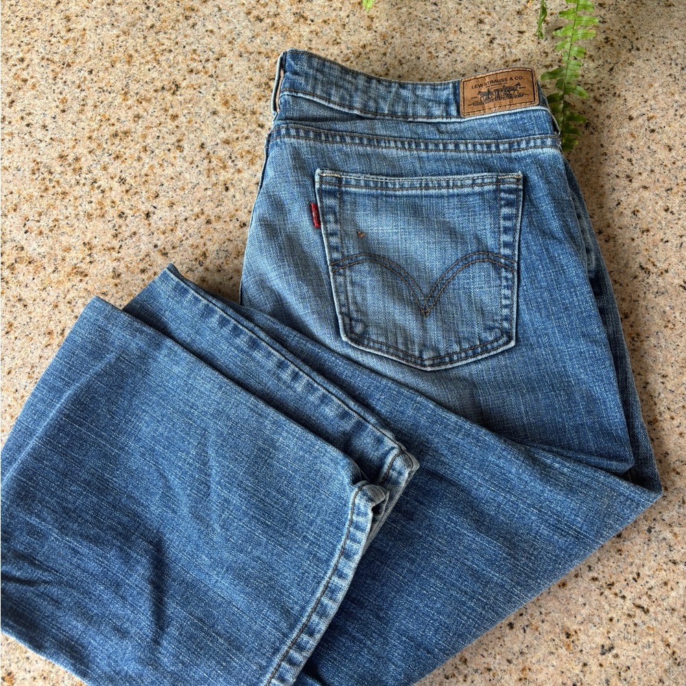 Levi's 545 Low Straight Blue Jeans